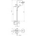Душевая система Ideal Standard Ideal Rain Cerafine O Хром