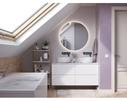 Зеркало Cersanit Eclipse 80 64143 с подсветкой с датчиком движения