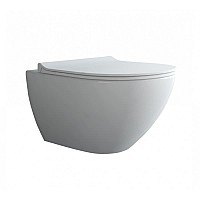 Унитаз подвесной BERGES PUMA Rimless 082131  сиденье микролифт