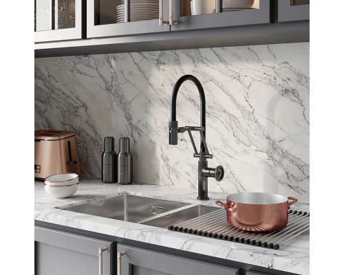 Смеситель для кухни Iddis Grange Графит