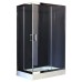 Душевой уголок Royal Bath 120х80 с поддоном Хром