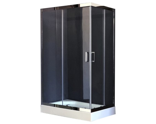 Душевой уголок Royal Bath 120х80 с поддоном Хром