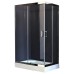 Душевой уголок Royal Bath 120х80 с поддоном Хром