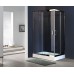 Душевой уголок Royal Bath 120х80 с поддоном Хром