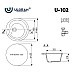 Кухонная мойка Ulgran Classic U-102-342 Графит