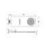 Верхний душ RGW Shower Panels SP-62 21140362-01 Хром