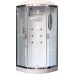 Душевая кабина Royal Bath НК 90x90 с гидромассажем профиль Хром