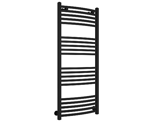 Полотенцесушитель водяной 1200х500 черный матовый Сунержа Аркус 31-0251-1250
