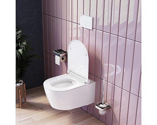 Унитаз Damixa Jupiter DX77C1700SC подвесной с сиденьем Микролифт