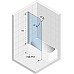 Шторка на ванну Riho Novik Z108 80 G003043120 (GZT9300075) профиль Хром стекло прозрачное