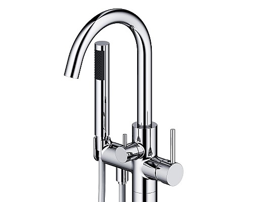 Смеситель напольный для ванны с душем Timo Saona 2310/00Y-CR хром