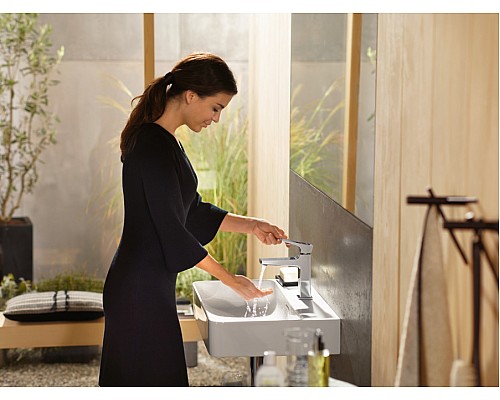 Смеситель для раковины Hansgrohe Metropol однорычажный 74507000