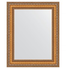 Зеркало Evoform Definite 51х41 BY 3010 в багетной раме - Золотые бусы на бронзе 60 мм