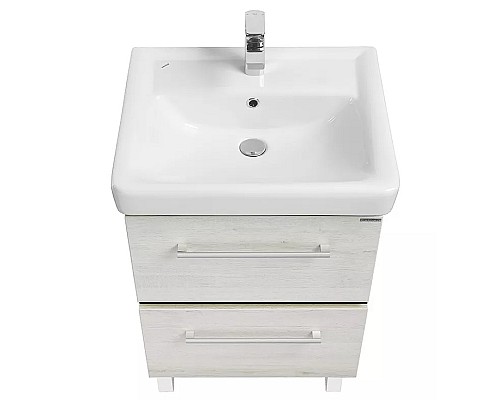 Тумба под раковину Aquaton Ронда 60 1A205001RSC20 Дуб сомерсет Венге