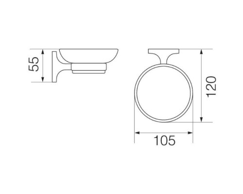 Мыльница Creavit Ducky BR20203Y Желтая