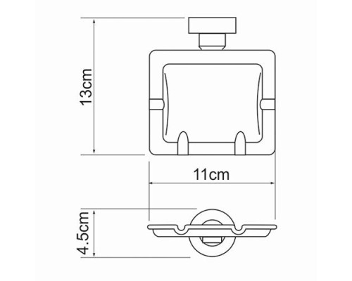 Емкость для мусора WasserKRAFT K-1081