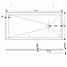 Душевой поддон из искусственного камня RGW Stone Tray ST-0177G 170x70 16152717-02 Графит