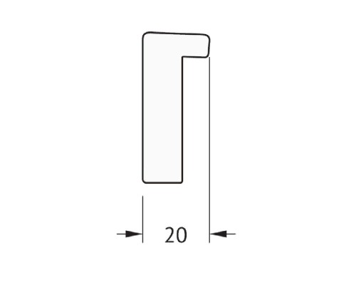 Зеркало Evoform Definite 146х66 Сталь