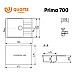 Кухонная мойка Ulgran Quartz Prima 700-08 Космос