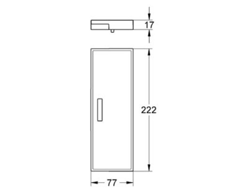 Пластиковая полочка Grohe