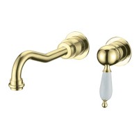 Смеситель для раковины, встроенный Boheme Tradizionale Oro