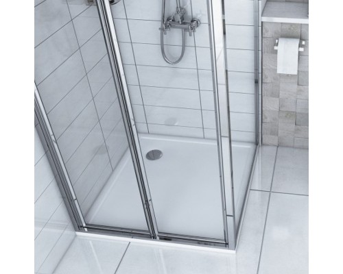 Душевой поддон из искусственного камня Aquaton Калифорния 90x90 1A713536CA010 Белый