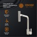 Смеситель для кухни Orange Steel Никель