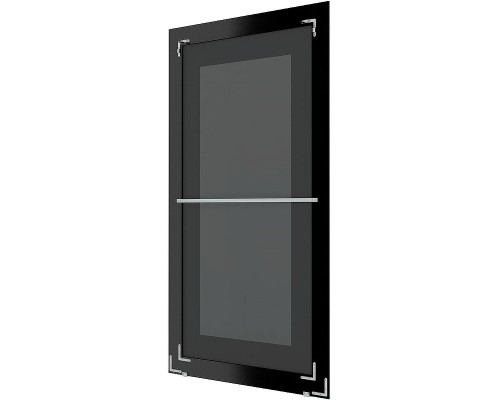 Зеркало Evoform Exclusive-G Floor 201х111 BY 6356 с гравировкой в багетной раме - Травленое золото 87 мм