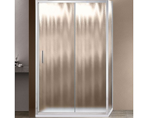 Душевой уголок Vincea Garda 150х90 VSR-1G9015CH профиль Хром стекло шиншилла