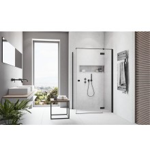 Боковая стенка Essenza New Black KDJ/KDJ/S 110 черный/прозрачное 1100x2000