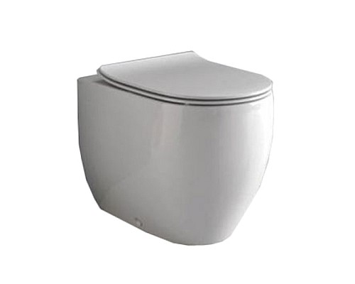 Унитаз приставной Kerasan Flo 311801 белый