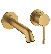 Смеситель Grohe для раковины Grohe настенный, на два отверстия 19408GN1