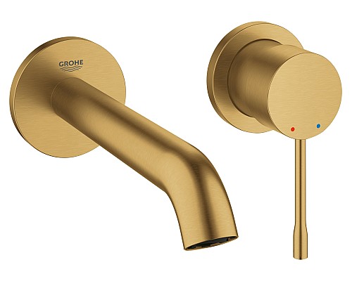 Смеситель Grohe для раковины Grohe настенный, на два отверстия 19408GN1