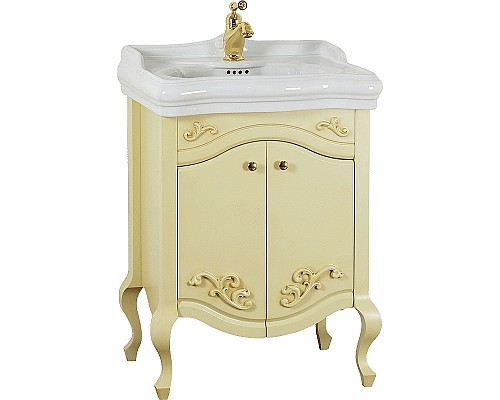 Тумба под раковину Migliore Impero 60 25966 Бежевая