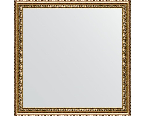Зеркало Evoform Definite 62х62 BY 0777 в багетной раме - Бусы золотые 46 мм