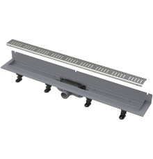 Душевой лоток Alcaplast Wall с решеткой Хром