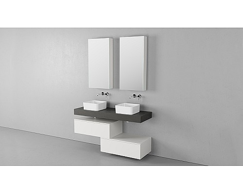 Тумба Velvex Unique Unit 80 tpUNI.80.H27.Y-211 подвесная Белая матовая