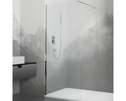 Душевая перегородка RGW Walk In WA-002 120 35100212-11 профиль Хром стекло прозрачное