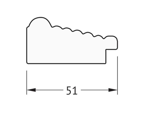 Зеркало Evoform Definite 133х73 BY 1099 в багетной раме - Сухой тростник 51 мм