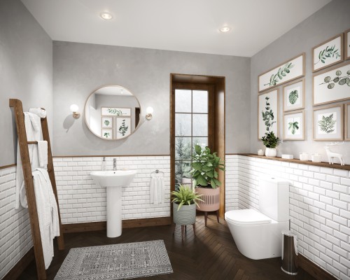 Унитаз компакт Ceramica Nova Trend Белый