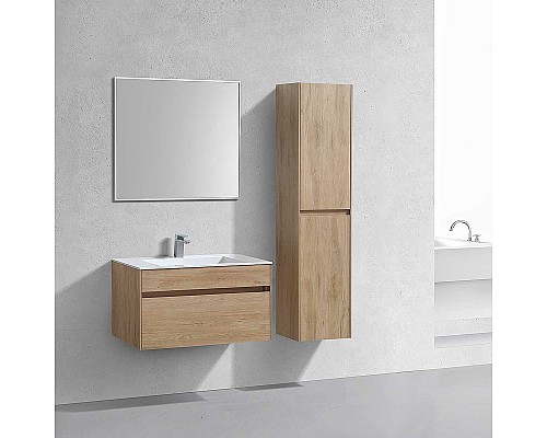 Тумба под раковину Vincea Chiara 80 VMC-2C800NO подвесная N.Oak Тумба под раковину Vincea Chiara 80 VMC-2C800NO подвесная N.Oak