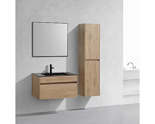 Тумба под раковину Vincea Chiara 80 VMC-2C800NO подвесная N.Oak Тумба под раковину Vincea Chiara 80 VMC-2C800NO подвесная N.Oak