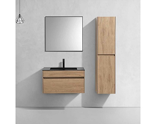 Тумба под раковину Vincea Chiara 80 VMC-2C800NO подвесная N.Oak Тумба под раковину Vincea Chiara 80 VMC-2C800NO подвесная N.Oak