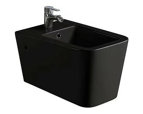 Биде SantiLine SL-5054MB подвесное Черное матовое