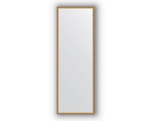 Зеркало Evoform Definite 138х48 Витая латунь
