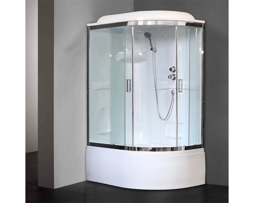 Душевая кабина Royal Bath ВК 120x80 задние стенки Белые