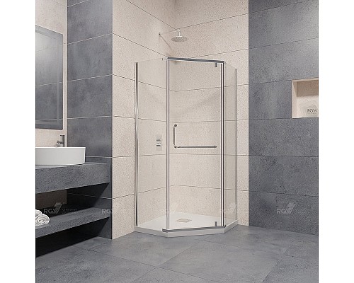 Душевой уголок RGW Passage PA-081 90х90 35088199-11 профиль Хром стекло прозрачное
