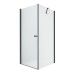 Душевое ограждение NEW TRENDY NEW SOLEO BLACK 100x70x195 (черный)