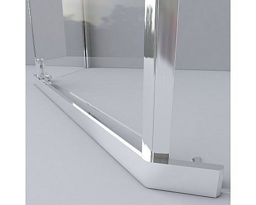 Душевой уголок Vincea Stresa 100x100 VSP-1S100CL профиль Хром стекло прозрачное