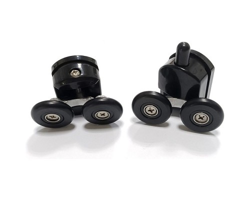 Душевая дверь Abber Schwarzer Diamant 160 AG33160BH профиль Черный стекло прозрачное